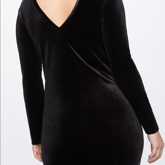 Sequin Vertical Stripe Column Dress - Picture 3 of 8